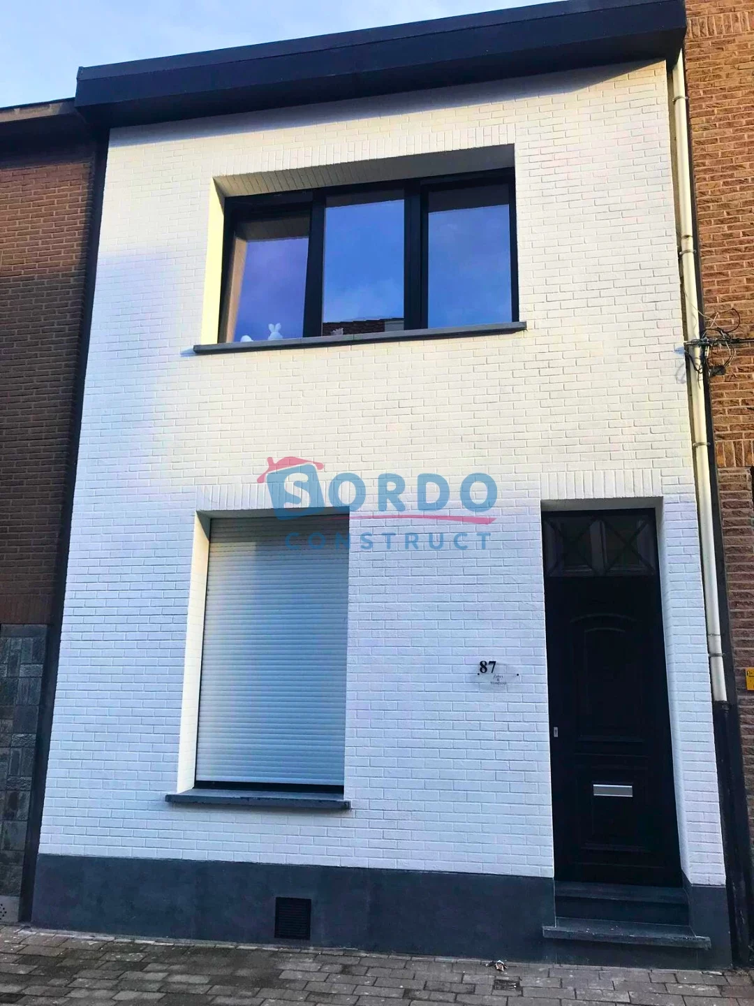 Hoboken, Eengezinswoning, Cripé Axo in structuur van baksteen (5)